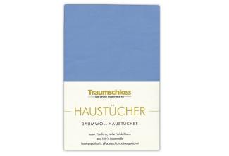 Traumschloss Betttuch Haustuch, 100% Baumwolle, Gummizug: ohne, (1 Stück), aus 100% Baumwolle, ohne Gummizug