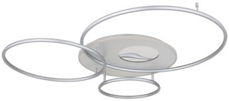 GLOBO LIGHTING LED Deckenleuchte, Leuchtmittel nicht inklusive, Deckenlampe Deckenleuchte Wohnzimmerlampe Designleuchte Fernbedienung