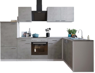 RESPEKTA Winkelküche Malia, Breite 280 cm, 85 cm Arbeitshöhe, in exklusiver Konfiguration für OTTO