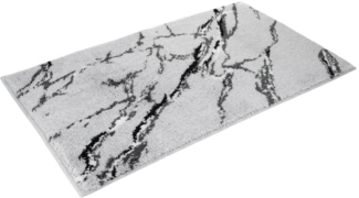 Vossen Badematte »Marble«, Höhe 16 mm, fußbodenheizungsgeeignet, Polyacryl, rechteckig