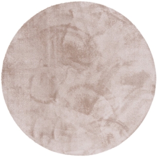 Snapstyle Hochflor-Teppich Super Soft Hochflorteppich Livorno Rund, Rund, Höhe: 17 mm