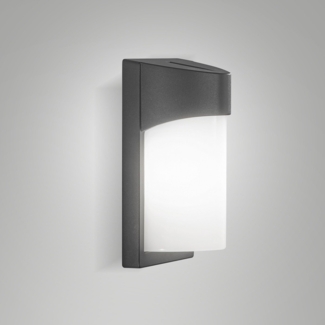 Fabas Luce 6562-21-294 Wandleuchte Gluck dunkelgrau E27 IP54