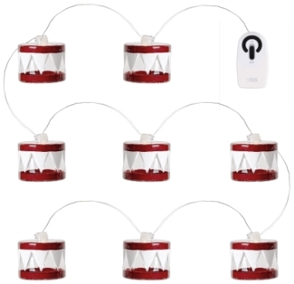 Sirius Home Elly Weihnachtsbaumschmuck Rot Transparent AA 40 mm