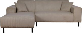 Home affaire Ecksofa ARROS L-Form, incl. loser Zierkissen, Maße B/T/H: 235/163/81 cm, auch in Cord