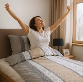 Casa Colori Bettwäsche Biber 135x200cm Grau Beige gestreift Schnörkelmuster, Biber, 2 teilig, 100% Baumwolle