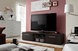 TV-Tisch Bono 2 in Wenge 180 cm Breit