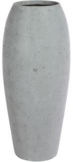 fleur ami Pflanzkübel Polystone Bodenvase Essence, Ø 39 cm, Höhe 90 cm, grau