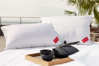 Hefel Naturfaserkissen Wellness Retreat, Rückenschläfer, Seitenschläfer