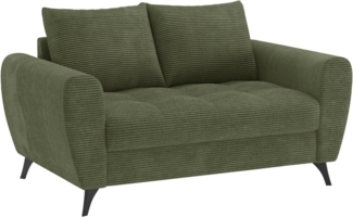 Mr. Couch 2-Sitzer Blackburn II, Wahlweise mit Kaltschaumpolsterung bis 140 kg belastbar