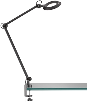 SCHÖNER WOHNEN-Kollektion LED-Klemmleuchte OFFICE 3-Step dimmbar schwarz 830030