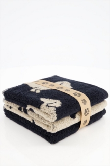 Cawö Handtücher WE LOVE DOGS Mix 6249 Frottier, 100% Baumwolle