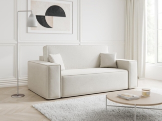 Compleo Schlafsofa Kompakte Sofa für kleine Räume CARLS, Breite: 175 cm, kleine Zimmer