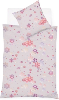 fleuresse Bettwäsche Aspen 4375, Feinbiber, 2 teilig, Feinbiber, Baumwolle, in Gr. 135x200, 155x220, 200x200 cm