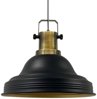 Bamyum Pendelleuchte Asletl Hängelampe Industrial aus Metall Ø40 cm, Pendelleuchte Esstisch, Vintage, ohne Leuchtmittel