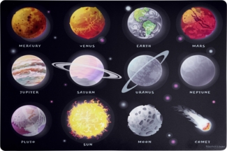 Tischset 45x30cm Flip Planeten