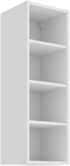 Hängeschrank Regal 30 Weiß Küchenzeile Küchenblock Küche Stilo Landhaus Höhe 90