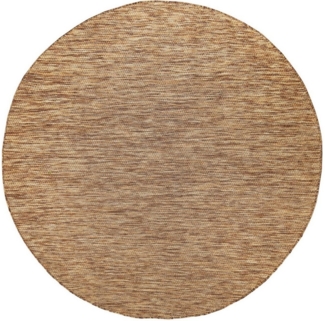 Bruno Banani Teppich Venezia, rund, Höhe: 4 mm, Flachgewebe, Sisal-Optik, meliert, UV-beständig, Outdoor geeignet