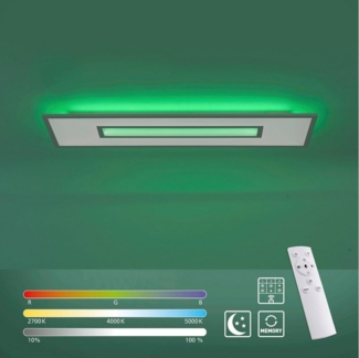 Leuchten Direkt 11647-16 Deckenleuchte Recess weiß