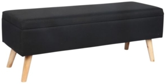 Sitzbank mit Stauraum Leinenoptik 10051420_46