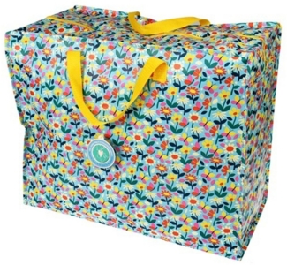 Rex London Aufbewahrungstasche XXL Tasche Allzwecktasche (Jumbotasche, 1-tlg, ca. 55 x 48 x 28 cm / 74 Liter), Riesentasche mit Reißverschluss