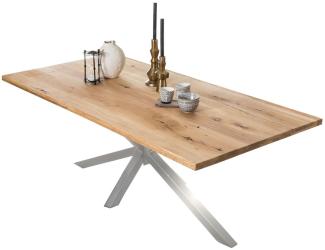 TOPS&TABLES Tischplatte 240x100 Wildeiche Natur