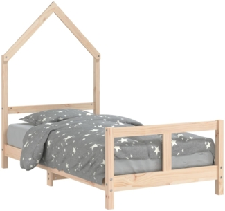 vidaXL Kinderbett 80x160 cm Massivholz Kiefer 834558