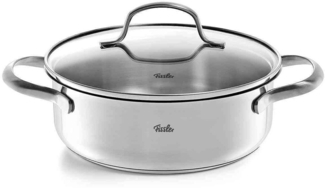 Fissler Bratentopf San Francisco mit Glasdeckel, Edelstahl 18/10, 16 cm, 040-123-16-000