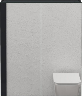 doporro Spiegelschrank Wandschrank Wandspiegel 60/80/100/120x70 cm Weiß/Anthrazit