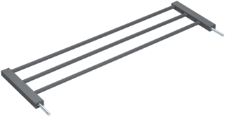 Hauck Verlängerung für Türschutzgitter Extension, 21 cm, Dark Grey