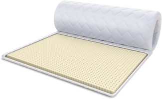 Topper 080x200 cm Matratzenauflage mit LATEX