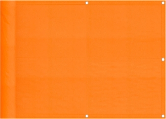 vidaXL Balkon-Sichtschutz Orange 75x1000 cm 100 % Polyester-Oxford 42002140