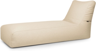 Sitzsack ‘Sunbed‘, Bezugstoff - Dunes, 100% Olefin, Sand, 80x180x70 cm cm.