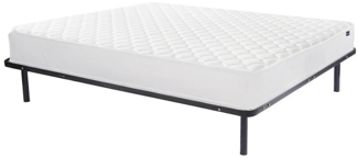 Vente-unique - Set aus Lattenrost + Matratze - 140 x 190 cm - Kaltschaum & Memory Schaum - Stärke 15 cm - PELOPS von YSMÉE