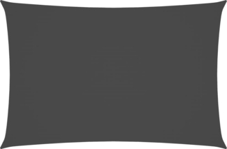 vidaXL Sonnensegel Oxford-Gewebe Rechteckig 2x4 m Anthrazit 42303
