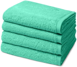 Ross Vita 4 tlg. Frottier-Set - 4 X Handtuch (50 X 100cm) - 520 g/m2 - Lagune