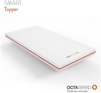 OCTAsleep, Topper Octasleep Smart, 7 cm hoch, Kaltschaum, Komfortschaum, Viscoschaum, OCTAspring® Aerospace Technologie