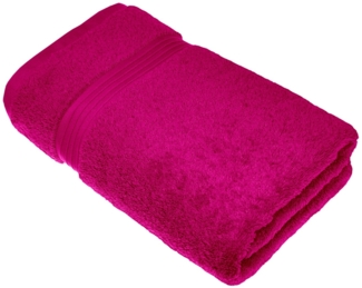 Lashuma Duschtuch Linz, Frottee (1-St), Pinkes Handtuch Baumwolle 70x140 cm