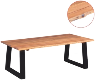 Couchtisch, Sofatisch Massivholz Akazie 110x60x40 cm