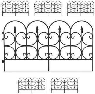 12 x Beetzaun Kunststoff schwarz 10028509