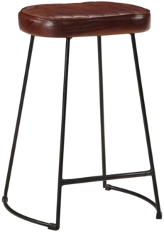 vidaXL Barhocker 2 Stk. Dunkelbraun 41x29x62 cm 358924