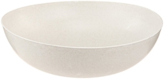 Viana Blumentopf 3x Blumenschale Beige Meliert Ø30cm Kunststoff Dekoration