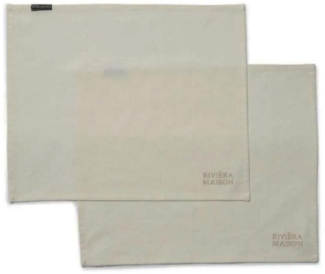 Rivièra Maison Tischdecke Tischsets Clasic Placemat Flax (2 Stück)