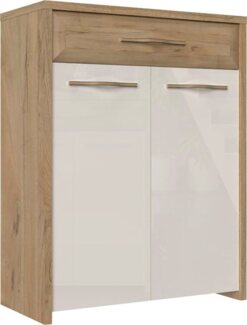 Home affaire Schuhschrank Gala hochwertig UV lackiert, Soft-Close-Funktion, Breite 78cm, Höhe 99cm