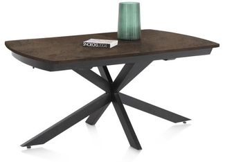 PAVALON Esstisch braun HPL 170cm x 100cm x 77cm