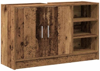 vidaXL Waschbecken-Schrank Altholz 90 x 29 x 55 cm Holzwerkstoff 869209