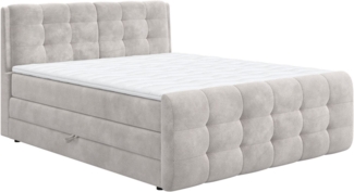 COTTA Boxspringbett Fort mit Bettkasten, inkl. Topper, erhältlich in verschiedenen Breiten (160cm, 180cm & 200cm)