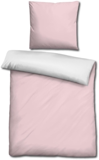 Castell Mikrofaser-Satin Bettwäsche 155 x 220 cm + 80 x 80 cm