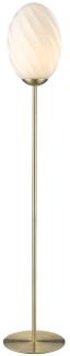 Halo Design No. 739493 Stehleuchte Twist Egg Opal Messing Antik H145cm