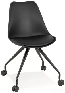 Kokoon Design Bürostuhl Adil Metall Schwarz