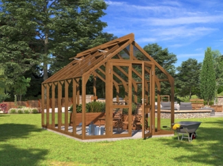 Lähe Premium Gewächshaus Modell Greenline Nr. 2